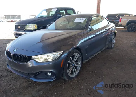 2017 BMW 430I из США, поврежденный, VIN WBA4U7C52H5D42926